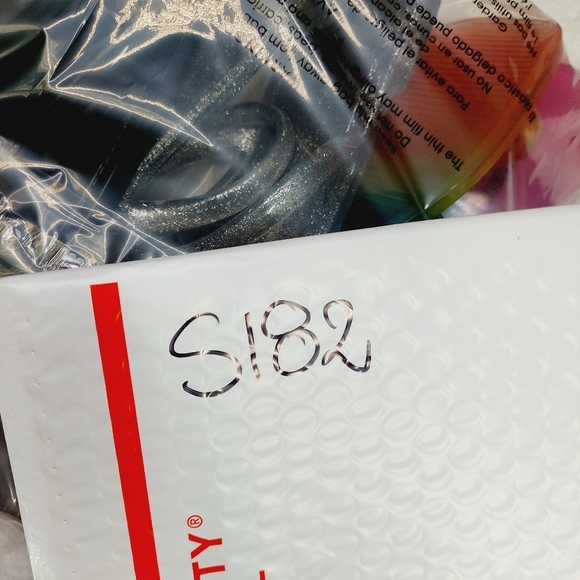 New Abound Bundle of 3 Silver/Black/ Multi Gelly Double Strap Sandals S182 - Picture 11 of 11